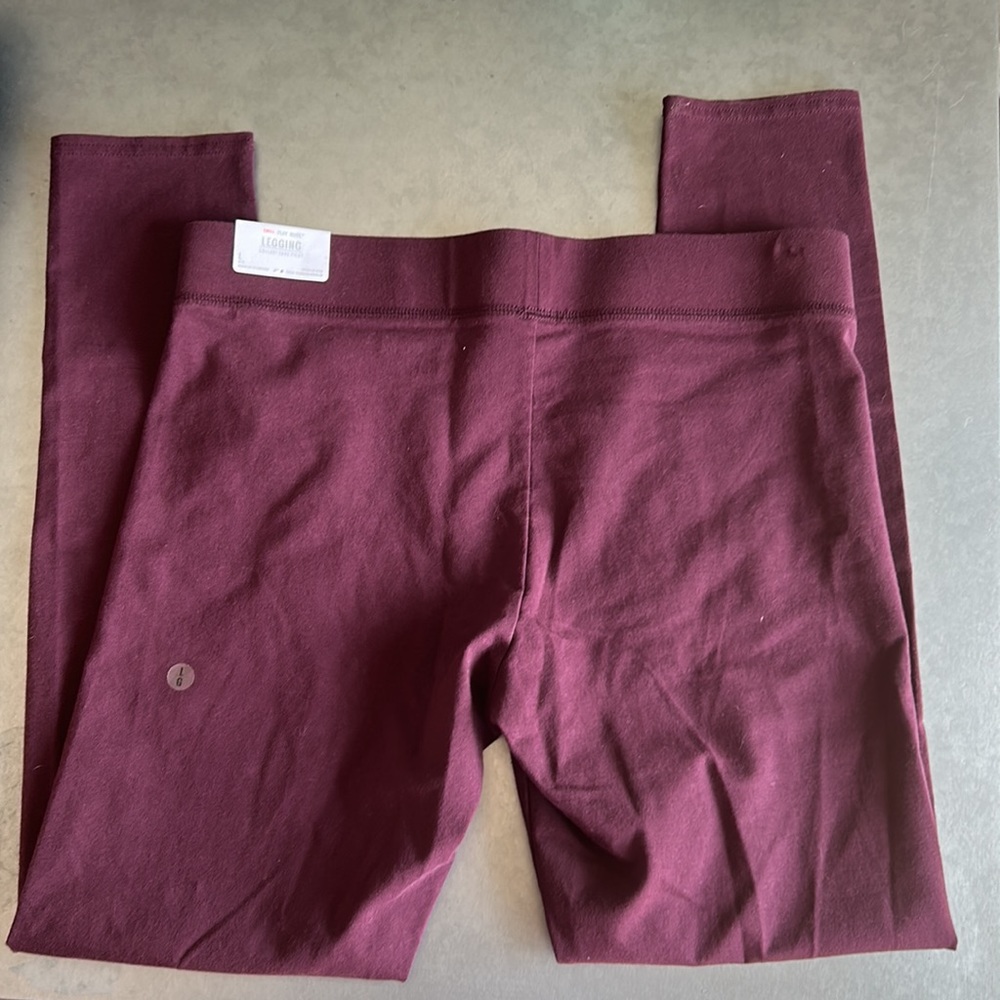 aerie Regular Legging Maroon - Picture 3 of 4